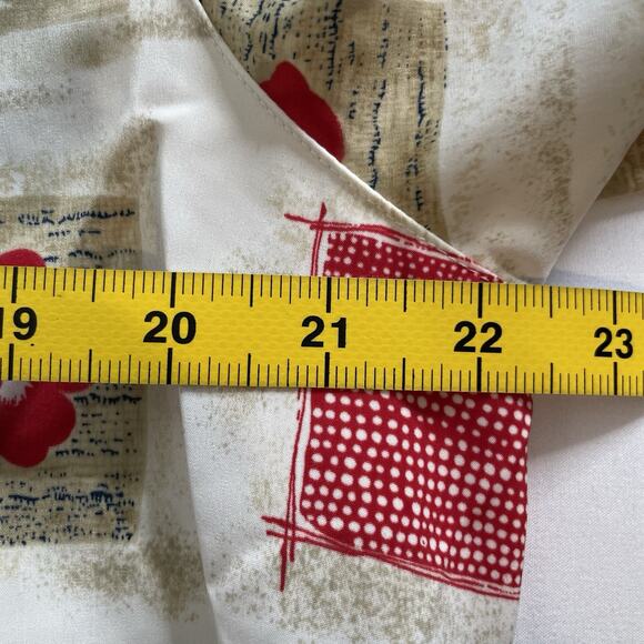 Alfred Dunner Women's Patchwork Floral Button Up Blouse Size 16 Career Classic - Picture 4 of 14